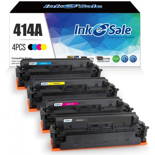 Hp 414a Compatible Toner Cartridge 4 Color Set No Chip 5952